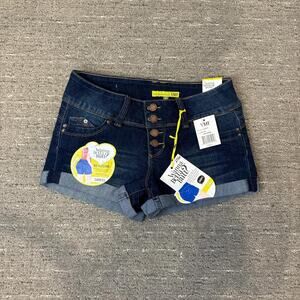 Cute NWT vintage y2k low rise denim mini jean shorts